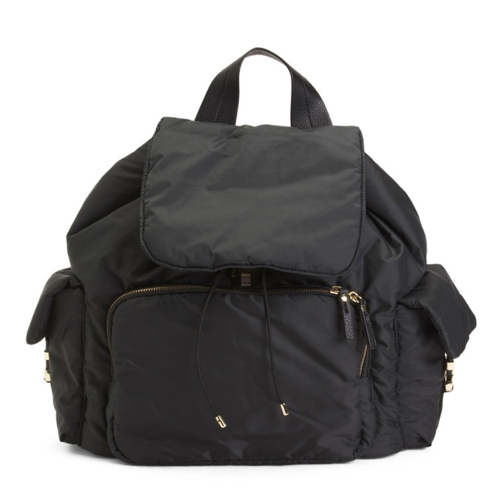 New TOMMY BAHAMA Puff Backpack black